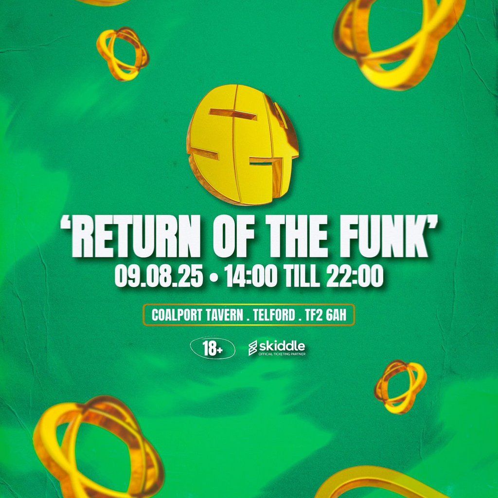 Slizzy - Return Of The Funk, 9 August | Event in Telford | AllEvents