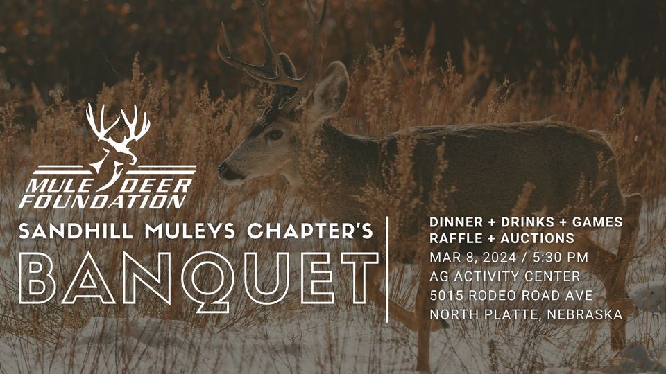 Sandhill Muleys Chapters Banquet Mule Deer Foundation North Platte