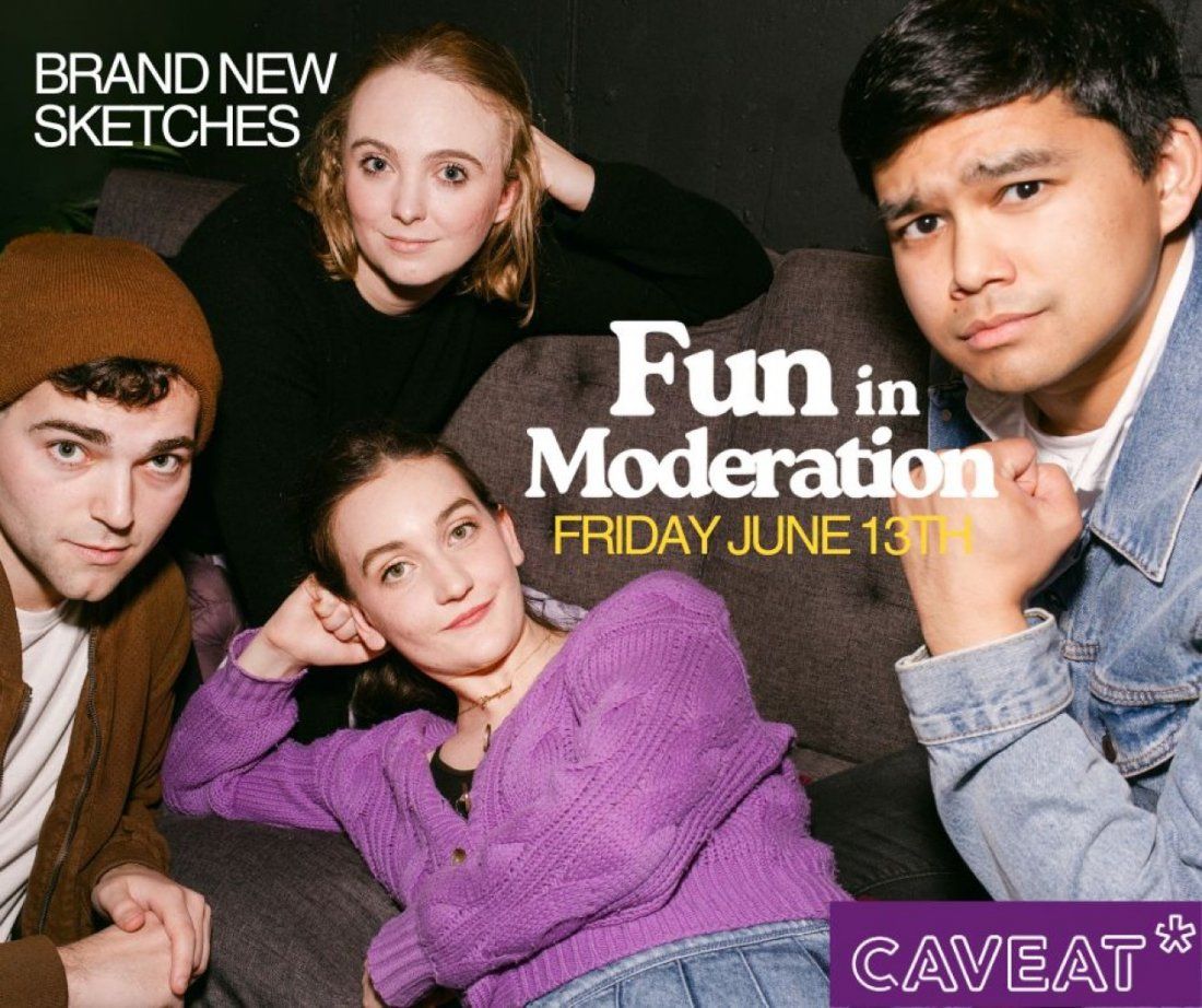 Fun in Moderation - Sketch Comedy, 12 June | Event in New York | AllEvents