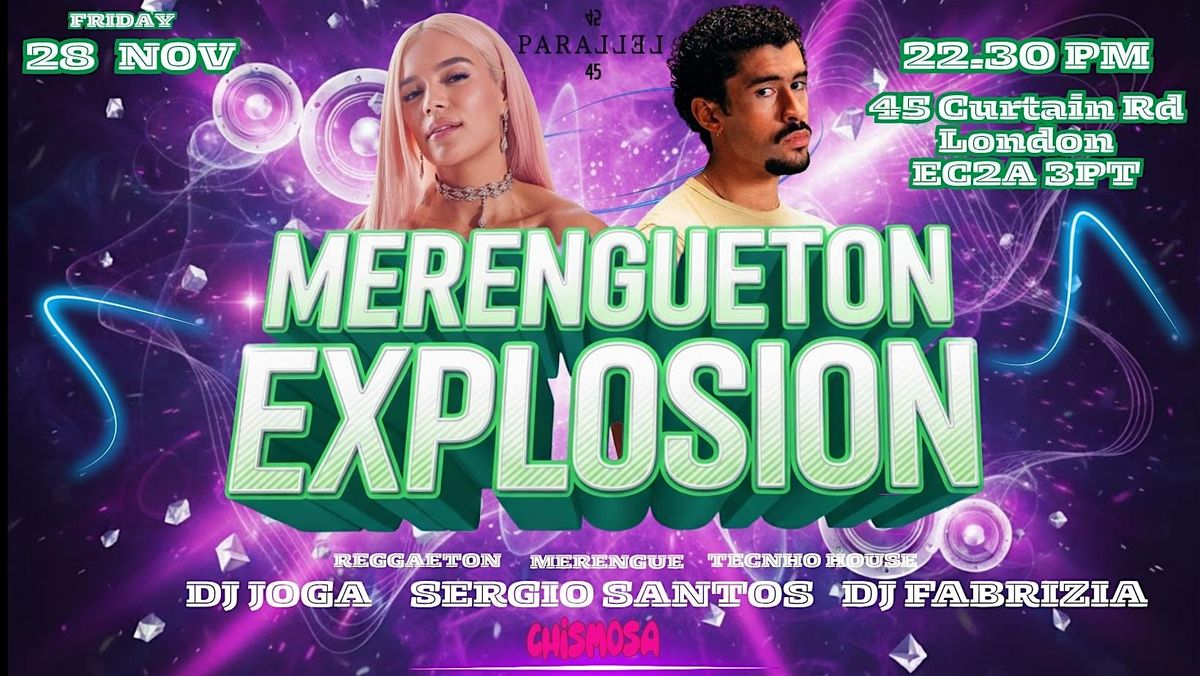 MERENGUETON EXPLOSION | Event in London | AllEvents