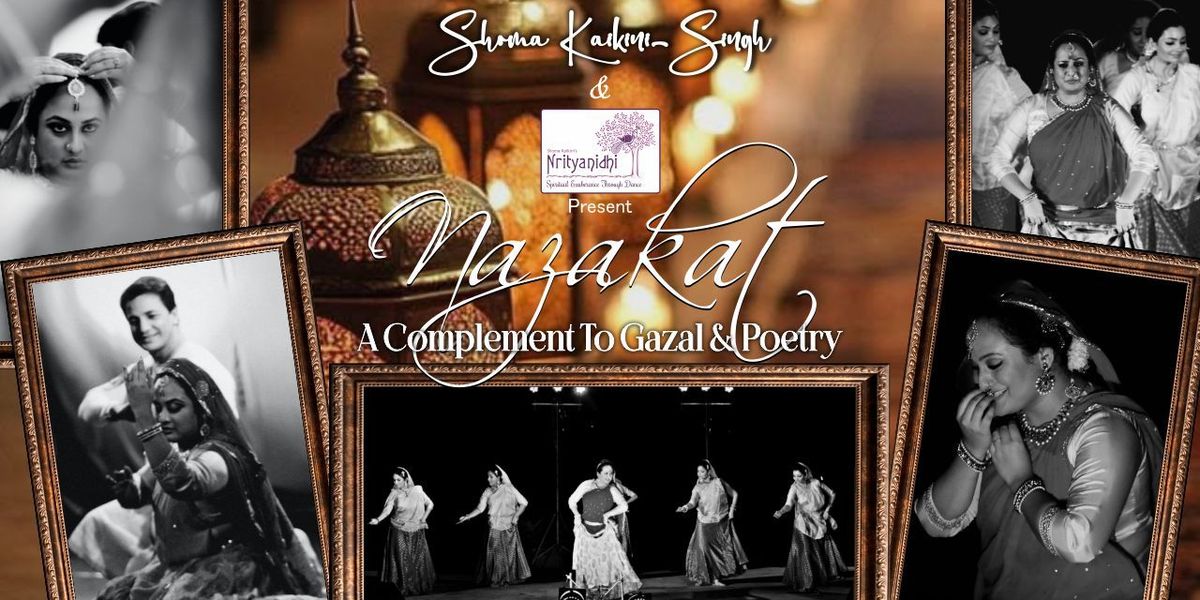 NAZAKAT - A Complement to Gazal & Poetry, 10 January | Event in Bangalore | AllEvents
