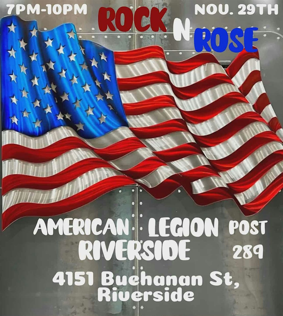 Rock N Roses | Event in Riverside | AllEvents