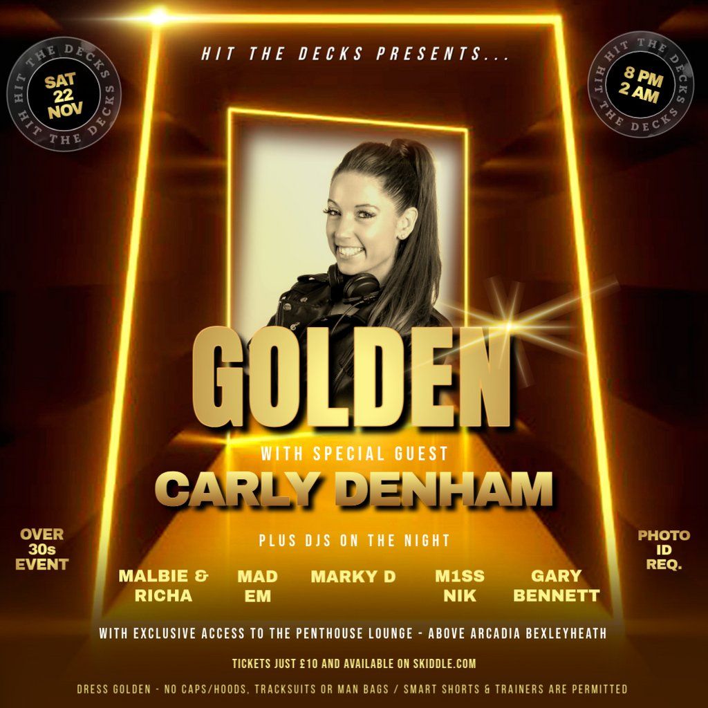 Golden, 22 November | Event in Bexley | AllEvents