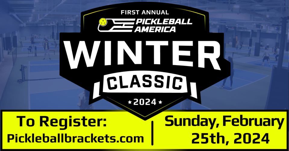1st Annual Amateur Winter Classic Pickleball Tournament, Pickleball