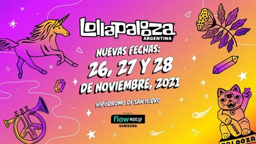 Lollapalooza 2021 argentina entradas