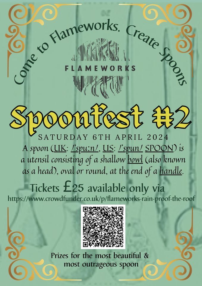 SpoonFest 2, Flameworks Creative Arts Facility, Plymouth, 6 April 2025