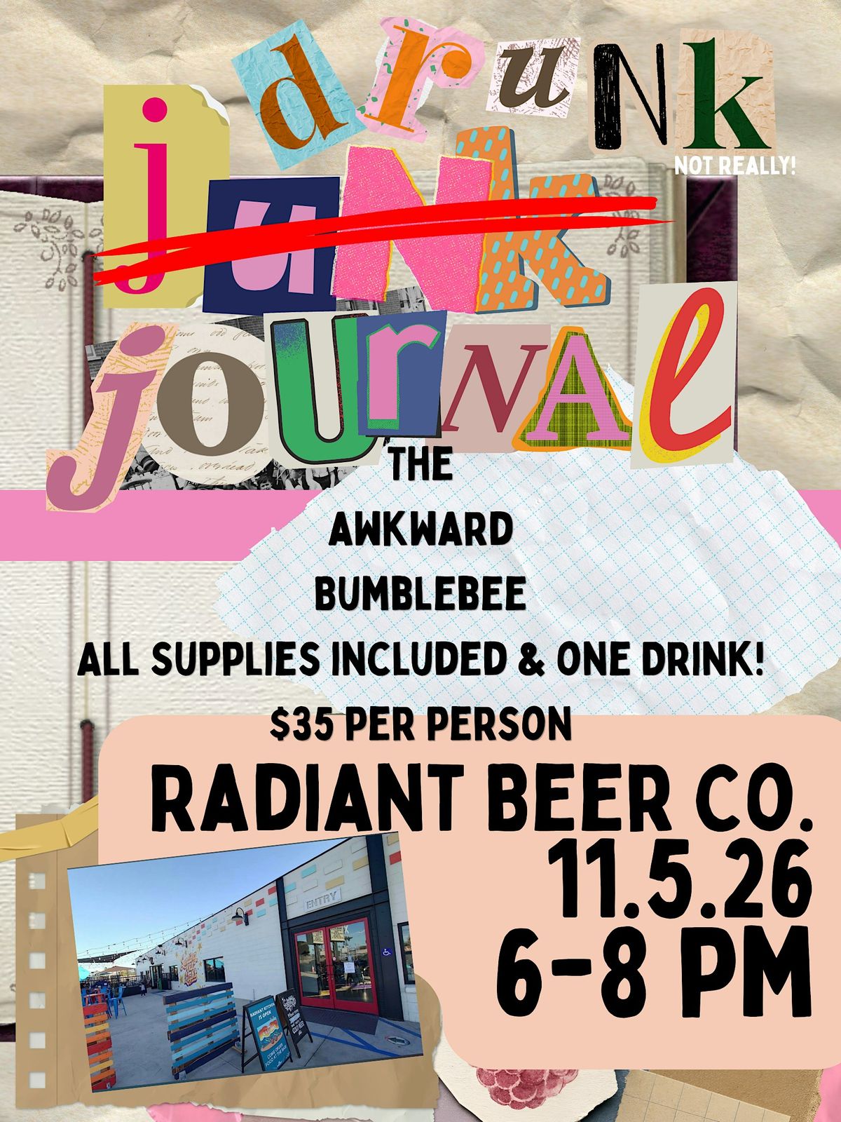 Drunk Journal Workshop