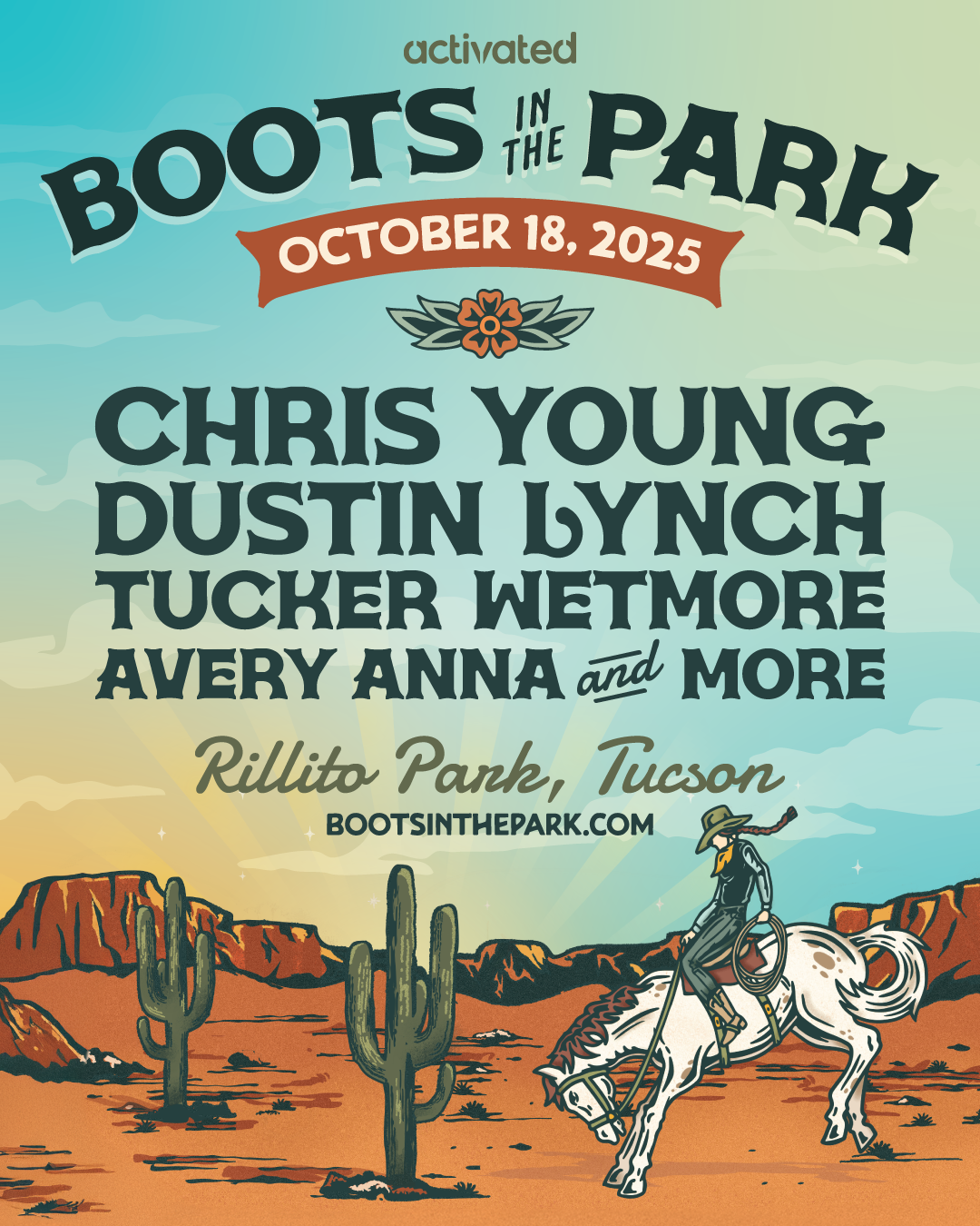 Boots In the Park - Tucson at Rillito Racetrack-Chute, 18 October | Event in Tucson | AllEvents