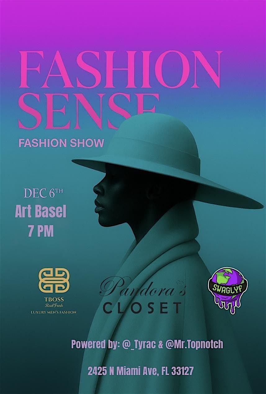Fashion Sense Fashion Show, 6 December | Event in Miami | AllEvents