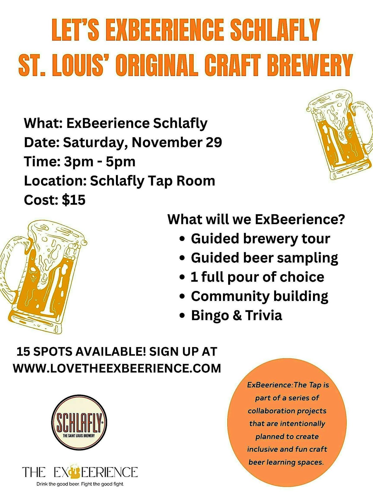 ExBeerience Schlafly! | Event in St. Louis | AllEvents