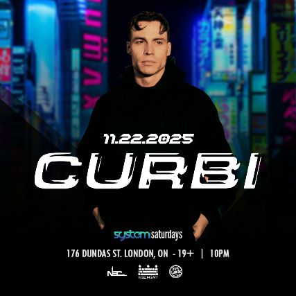 CURBI at System Saturdays in London, 22 November | Event in London | AllEvents