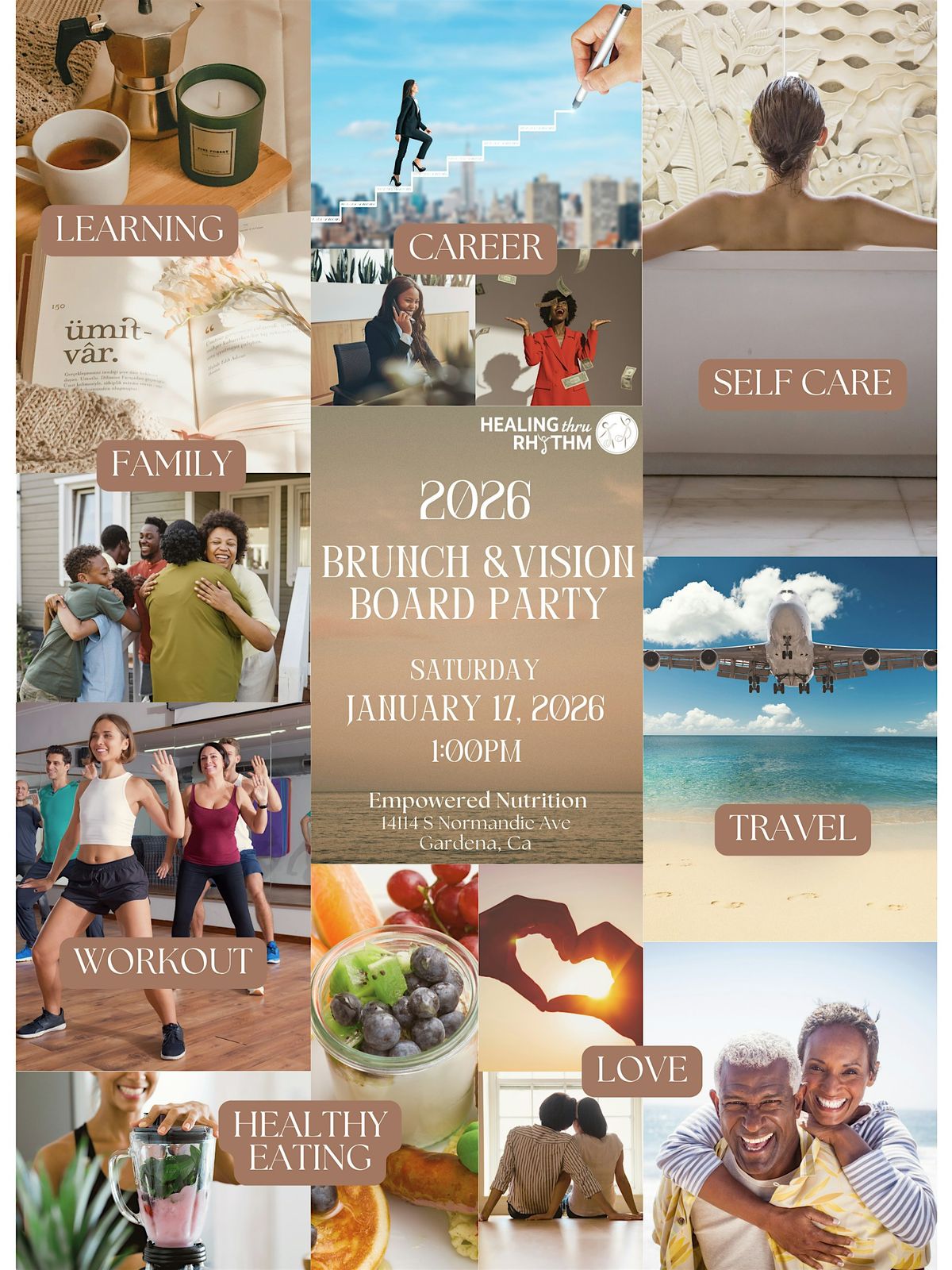 2026 Brunch & Vision Board Party, 17 January | Event in Gardena | AllEvents