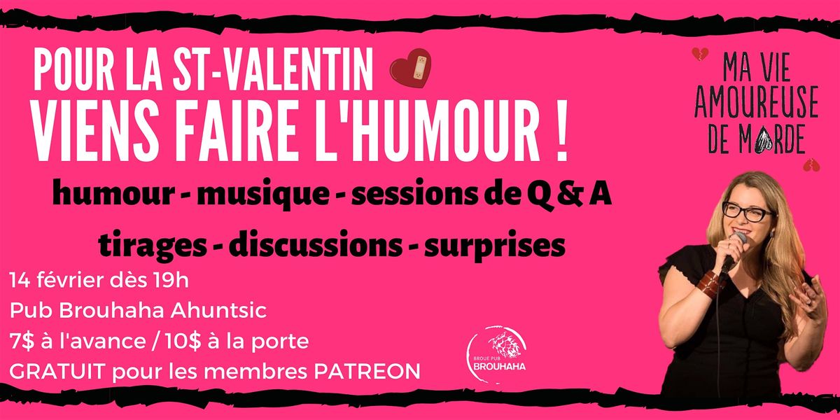 Téléchargement gratuit Images Soiree De La St Valentin Ma Vie Amoureuse De Marde At Pub actualisé par