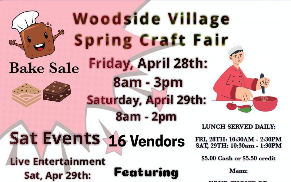 Woodside Spring Craft Fair, Woodside Village Mobile Home Park, Auburn, 28 April