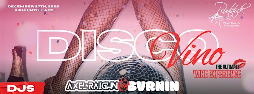Rootstock Present: Disco Vino, 27 December | Event in Harrisonburg | AllEvents