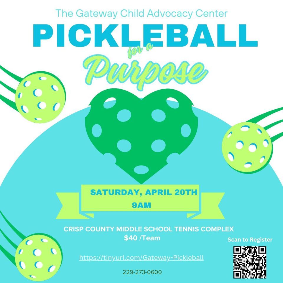 Pickleball for a Purpose, Crisp County Middle School, Cordele, 20 April  2024 | AllEvents.in