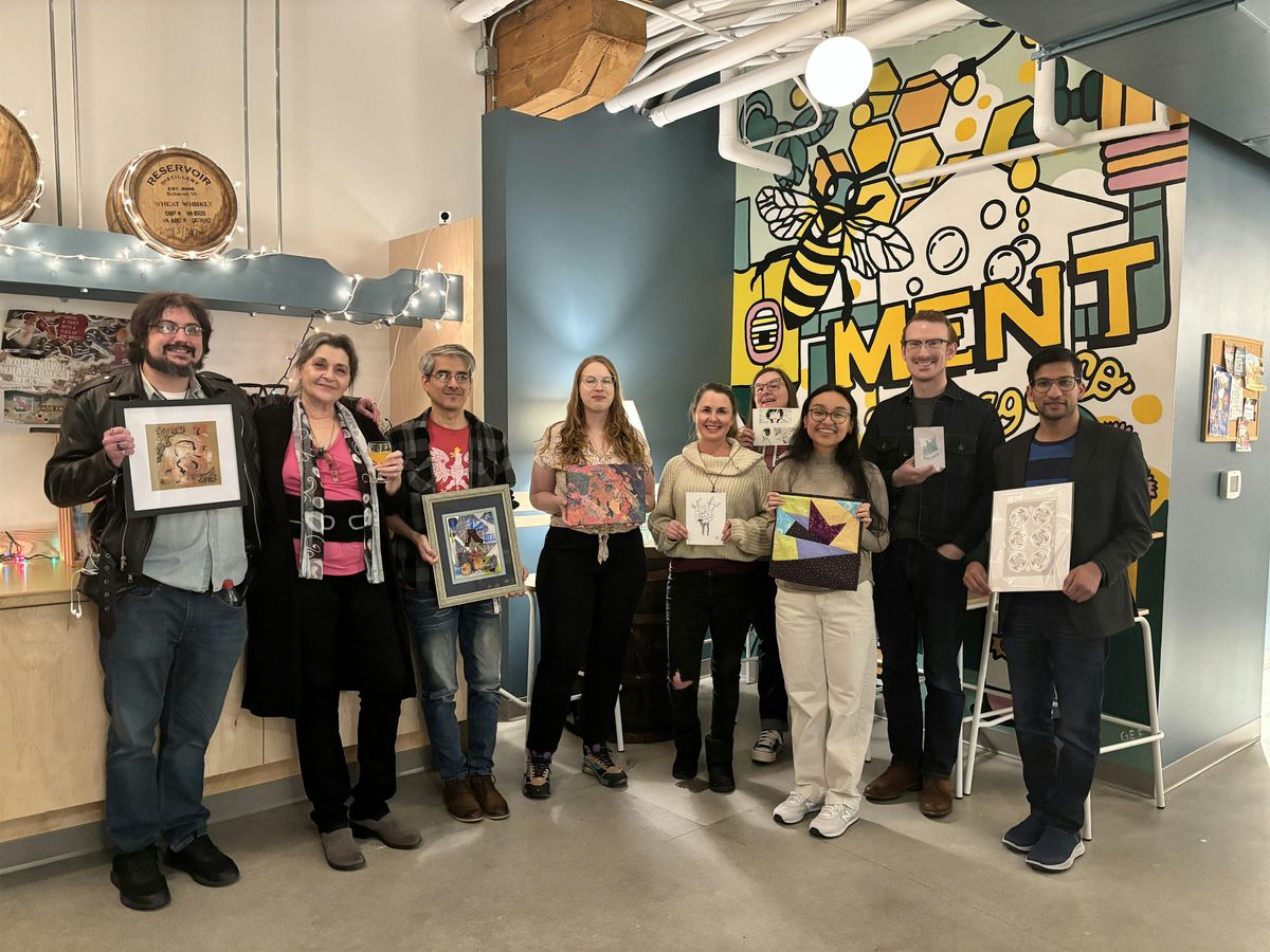 Art Swap & Artist Mingle at Ment Beverage Co., 11 December | Event in Durham | AllEvents