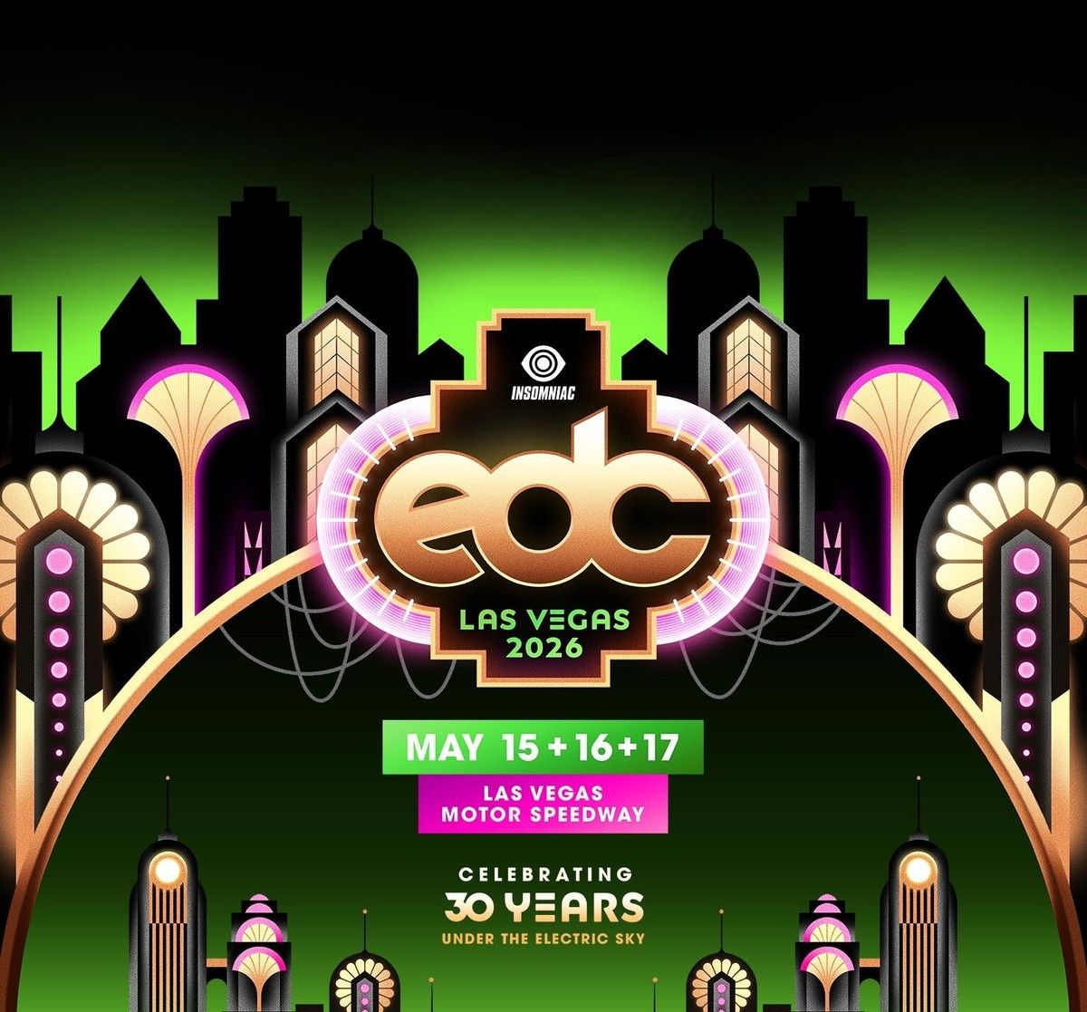Electric Daisy Carnival México 2026 - 3-Day Pass Tickets, 20 February | Event in Ciudad de México | AllEvents