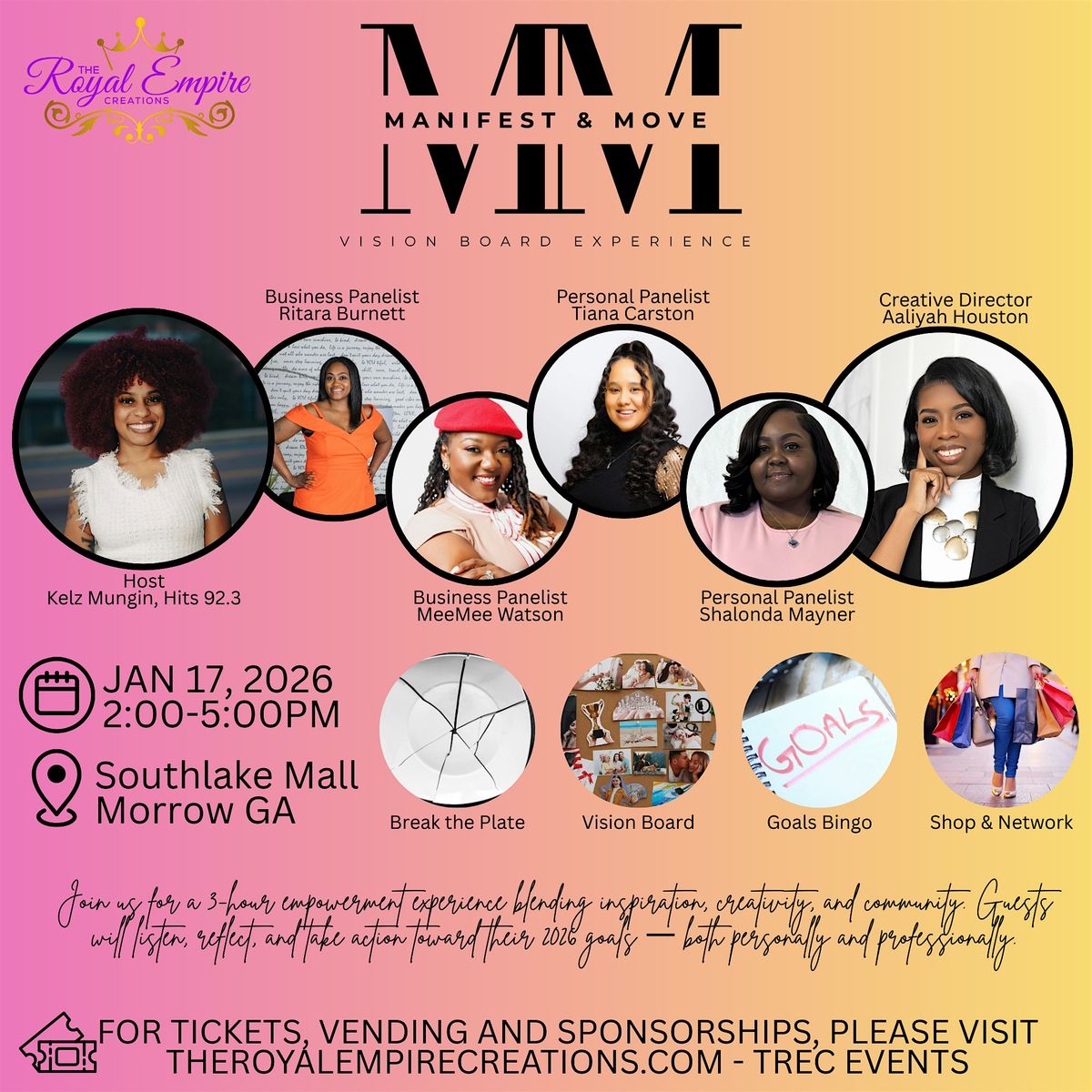 Manifest & Move: Vision Board Experience, 17 January | Event in Morrow | AllEvents