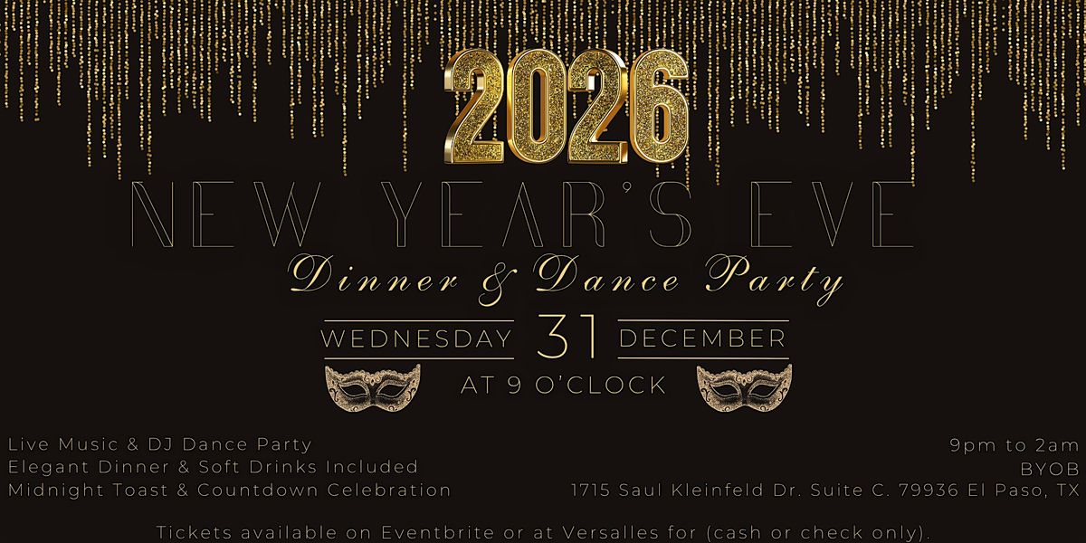 NYE Dinner & Dance Party w/ Time Machine Band