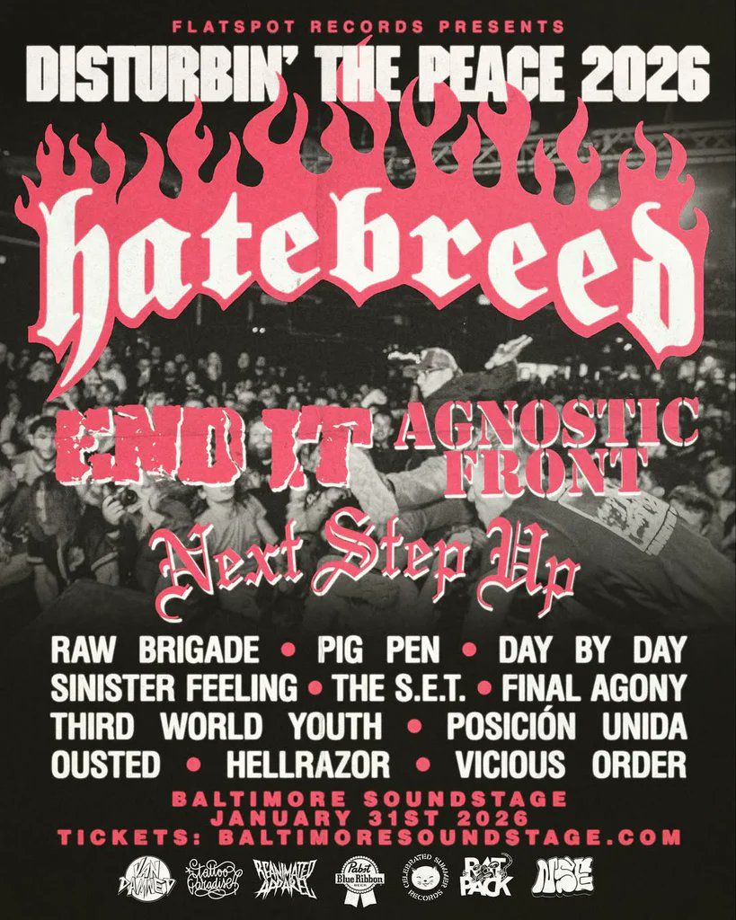 Hatebreed & End It, 30 January | Event in Baltimore | AllEvents