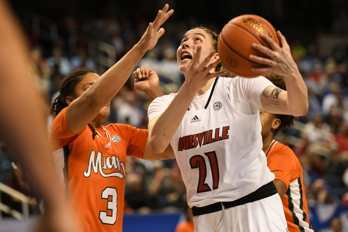 Louisville Cardinals Womens Basketball Vs Miami Hurricanes KFC Yum louisville-cardinals-womens-basketball-vs-miami-hurricanes-kfc-yum