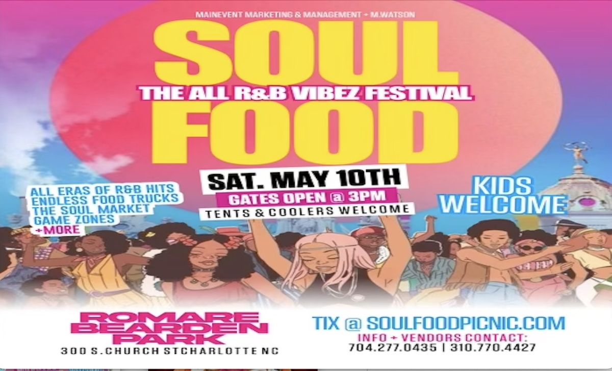 Soul Food - The All R&B Vibez Festival at Wolf Creek Amphitheater, 28 June | Event in Red Oak | AllEvents