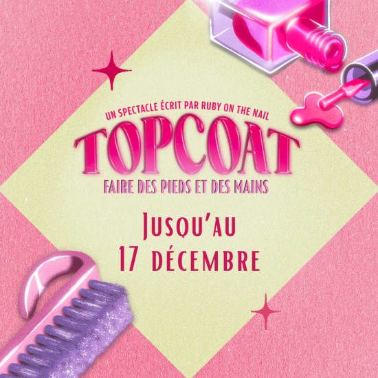 TOPCOAT : un spectacle écrit par Ruby On The Nail, 3 December | Event in Paris | AllEvents