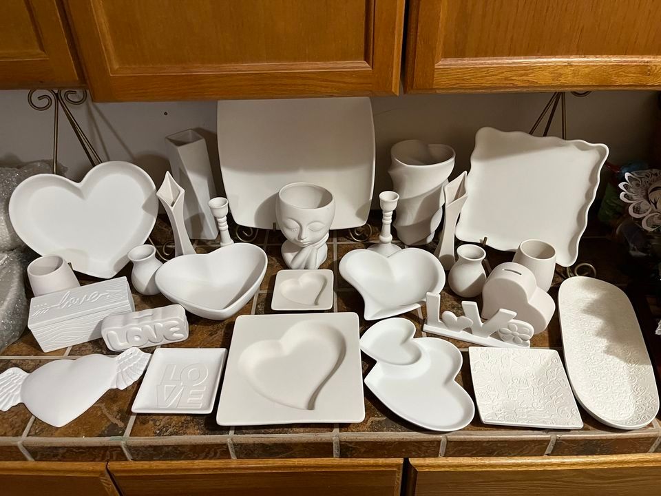 Cupid’s Creations Paint Your Own Pottery Event, The Run Grille & Bar