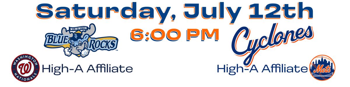 Wilmington Blue Rocks vs. Brooklyn Cyclones, 16 June | Event in Wilmington | AllEvents