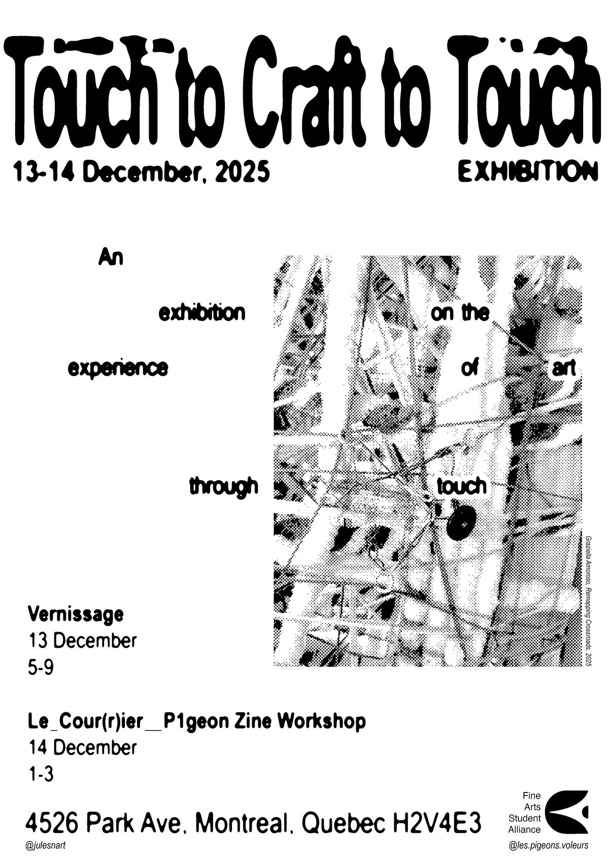 Touch to Craft to Touch, 13 December | Event in Montréal | AllEvents