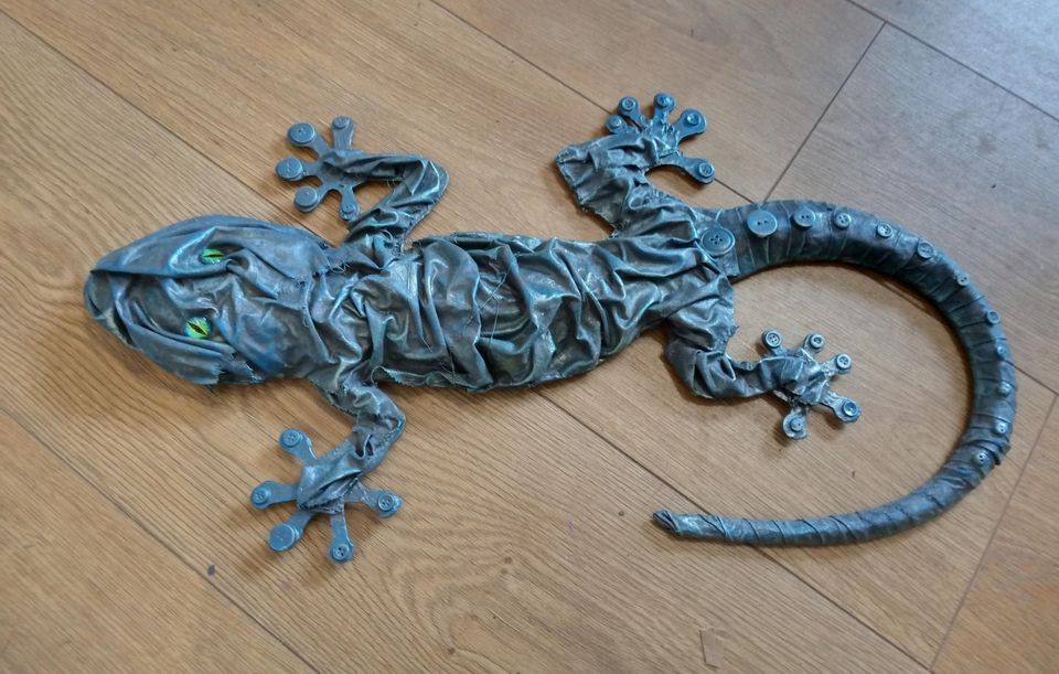 Powertex a Gecko, Kaz & Annie's, Ceramics and More ., Evesham, 14 May