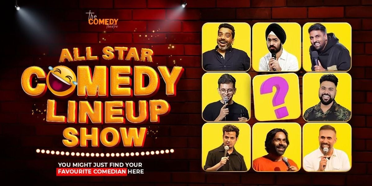 All Star Lineup- A Curated Stand up comedy show | Event in Hyderabad | AllEvents