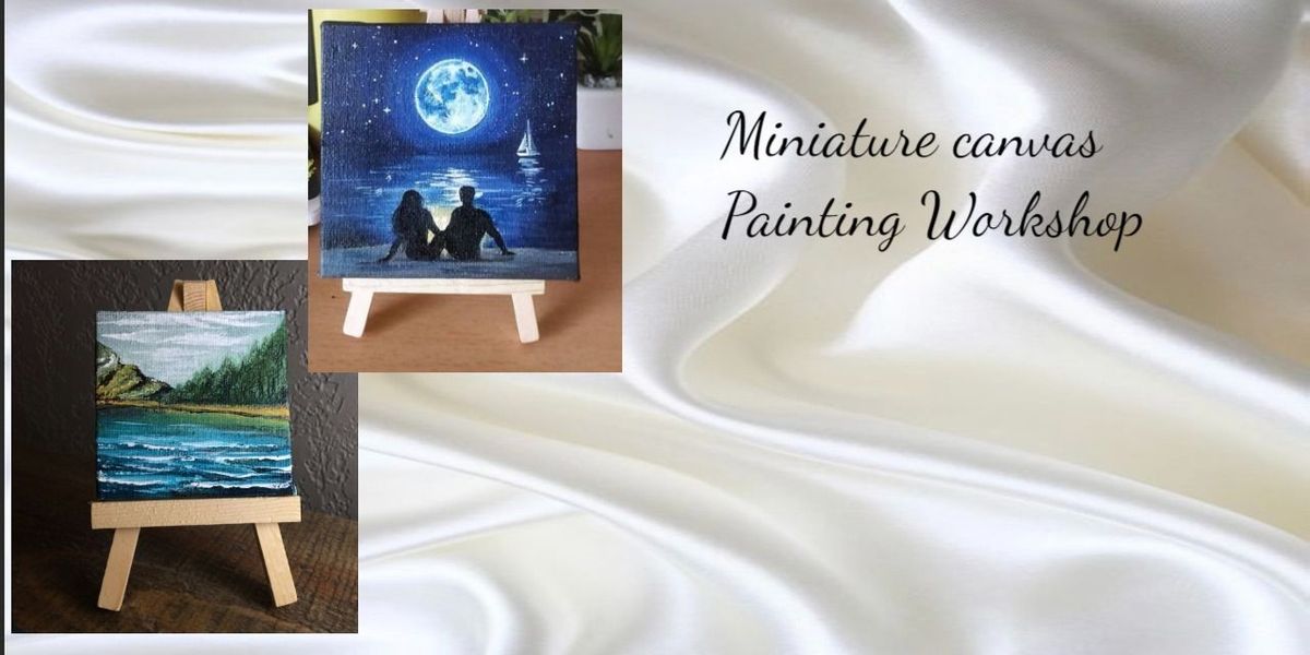 Miniature canvas Painting Workshop, 11 July | Event in Mumbai | AllEvents
