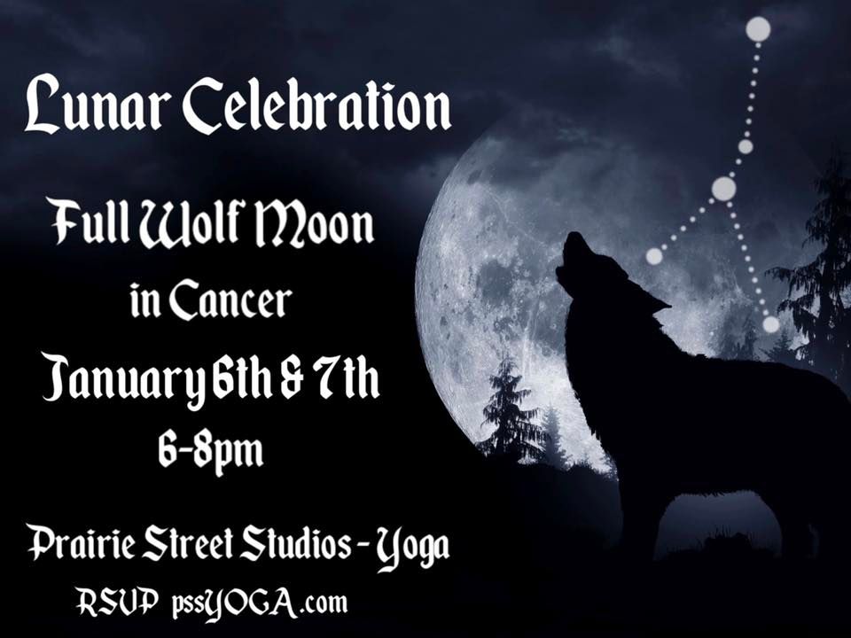 Lunar Celebration Full Wolf Moon in Cancer, 2206 Prairie St, Elkhart