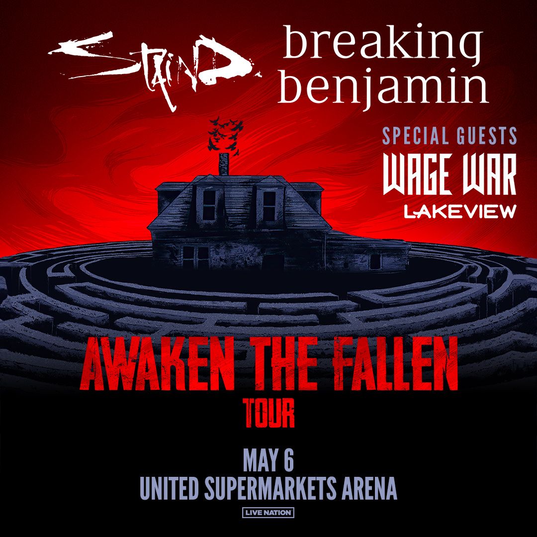 Breaking Benjamin & Staind, 10 May | Event in Huntsville | AllEvents