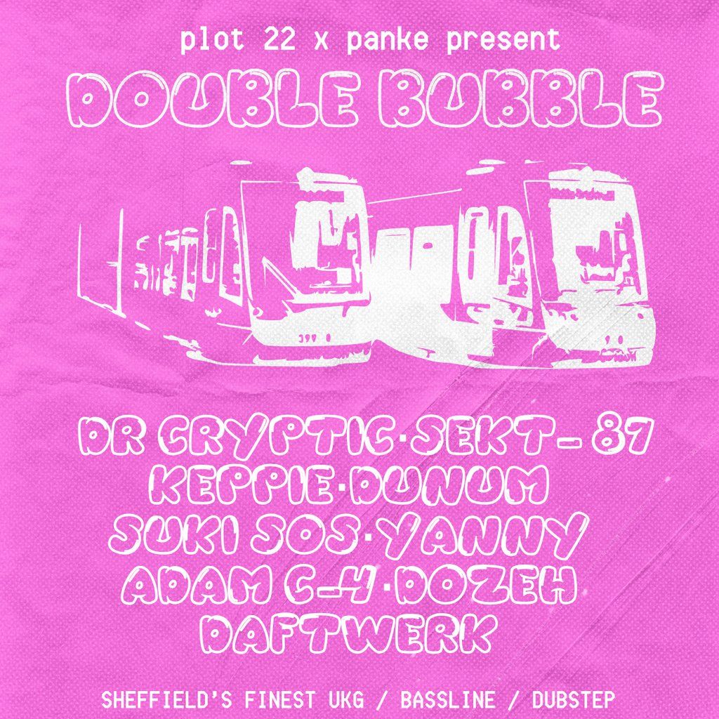 Plot 22 x Panke presents DOUBLE BUBBLE (Part 1: Bass Music) | Event in Sheffield | AllEvents