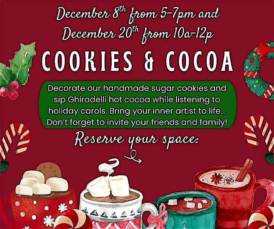 Cookies & Cocoa, 8 December | Event in Cumming | AllEvents