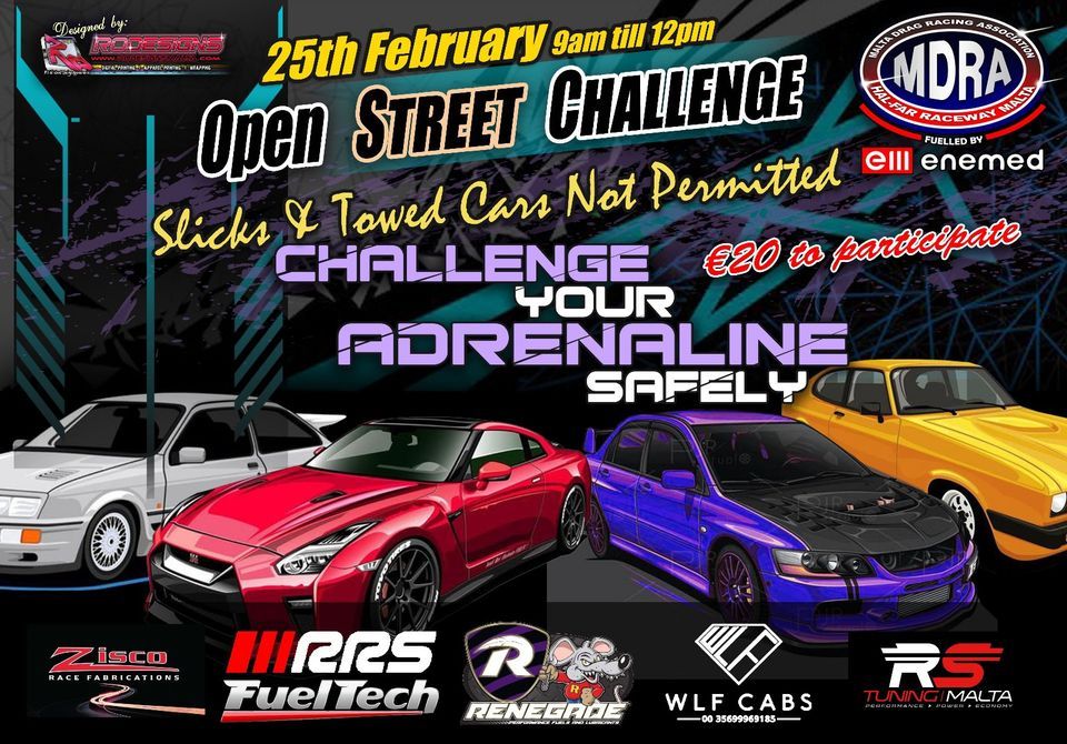 Open Street Challenge , Malta Drag Racing Hal Far, Birzebbugia ...