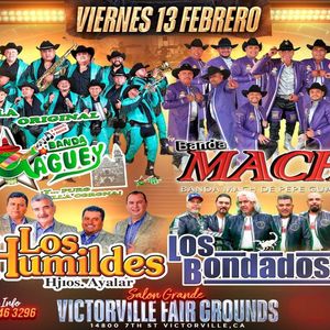 BANDA MACH,HUMILDES,BONDADOSOS & MAS