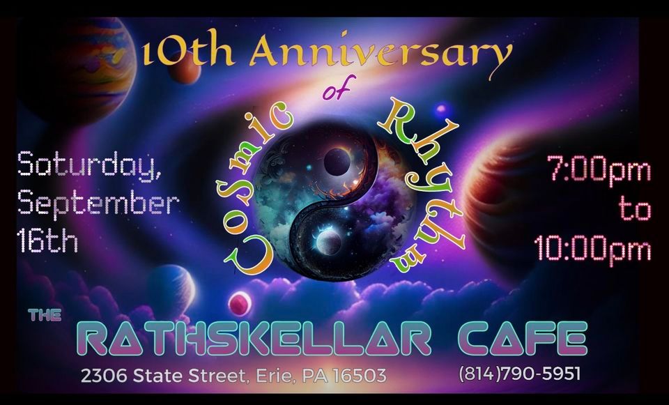 10th Anniversary Show, The Rathskeller Café, Erie, 16 September | AllEvents