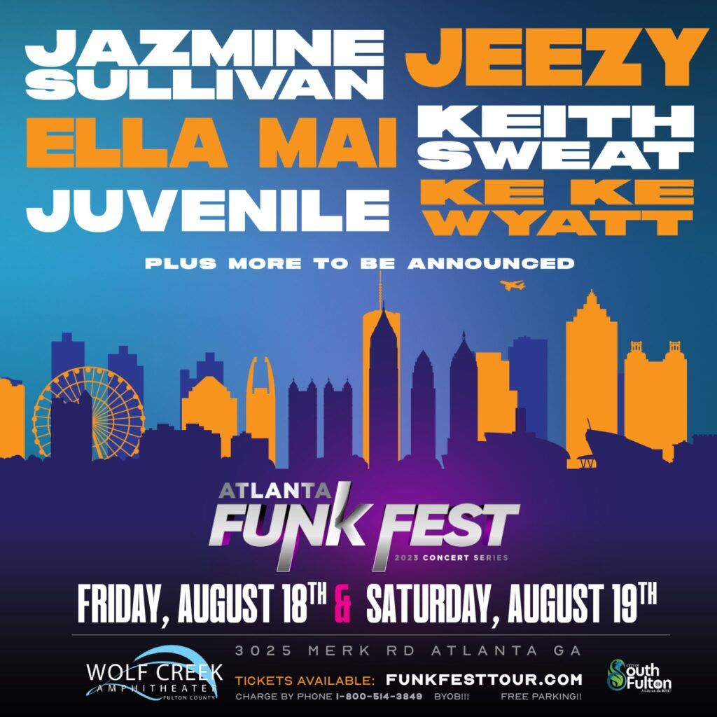 Atlanta Funk Fest, Wolf Creek Amphitheater, Atlanta, 18 August 2023