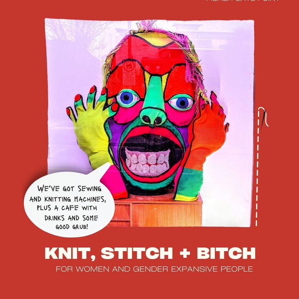 Knit, Stitch + Bitch - Bag lady Exhibition - Textiles Workshop | Event in Nottingham | AllEvents
