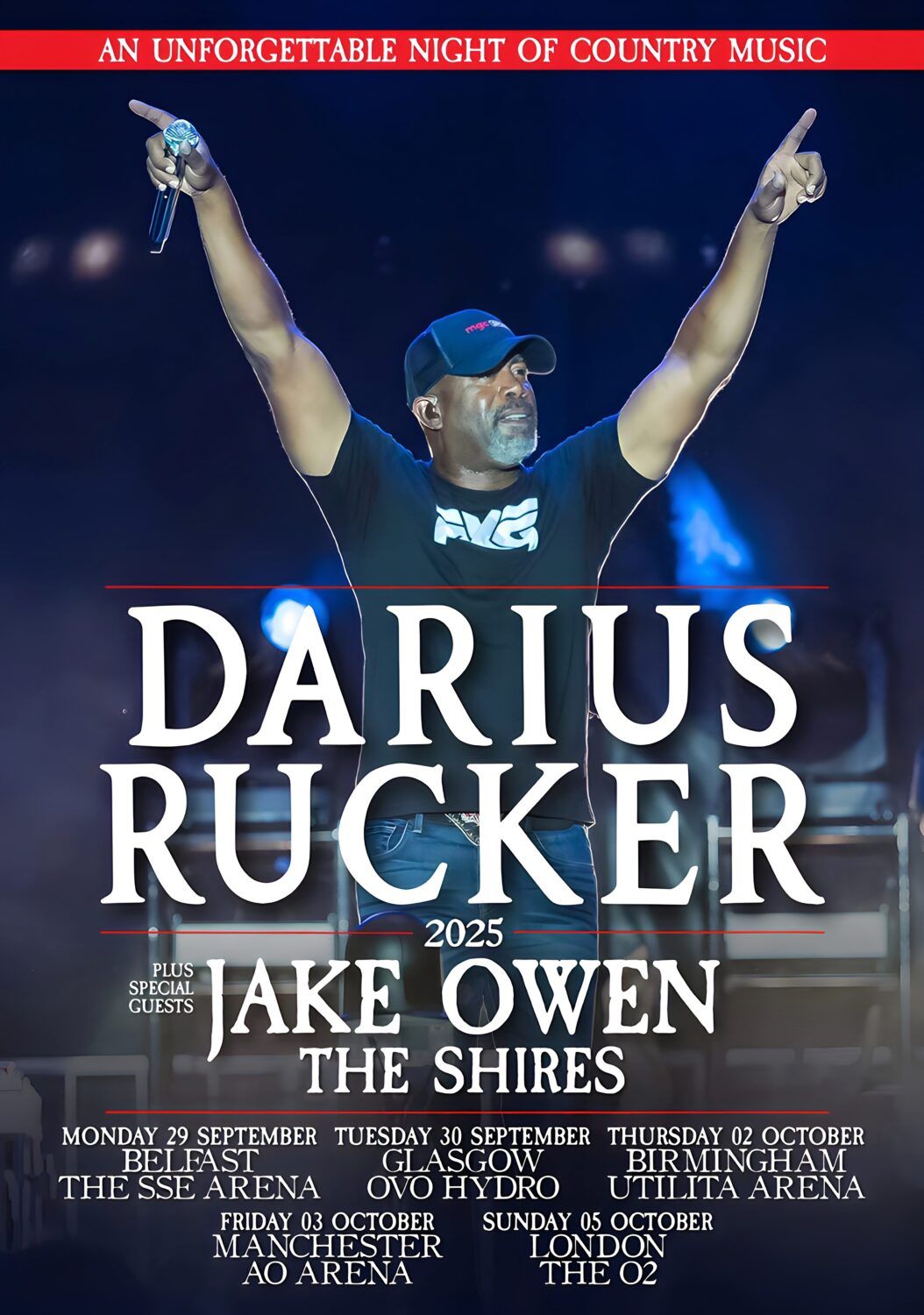 Darius Rucker Birmingham Tickets, 2 October | Event in Birmingham | AllEvents