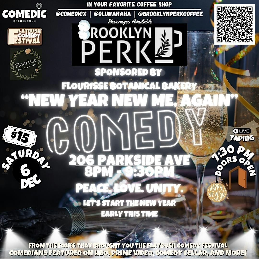 COFFEE SHOP COMEDY SHOW "New Year New Me, Again.", 6 December | Event in Brooklyn | AllEvents
