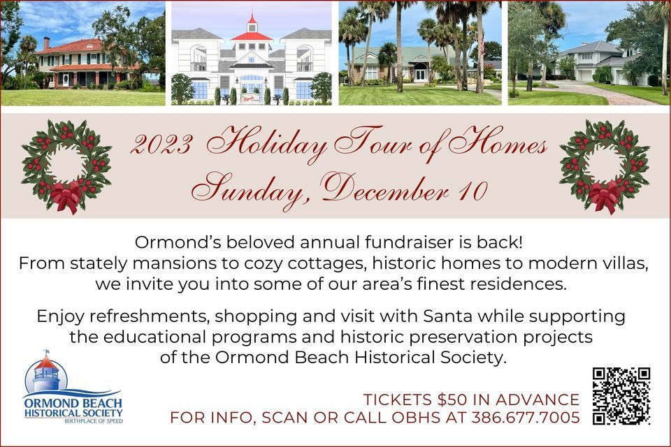 2023 Holiday Tour of Homes, AndersonPrice Memorial Building, Ormond