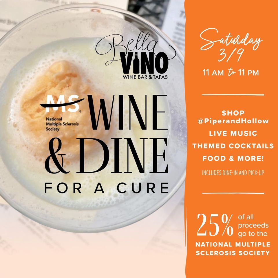 Wine & Dine for the Cure MS at Bella Vino, Bella Vino Wine Bar & Tapas