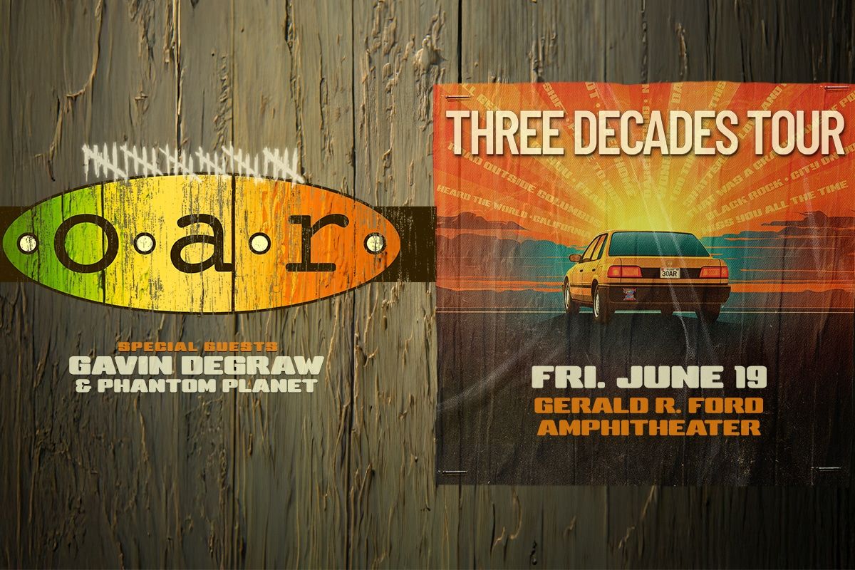 O.A.R.  Gavin DeGraw & Phantom Planet, 19 June | Event in Morrison | AllEvents