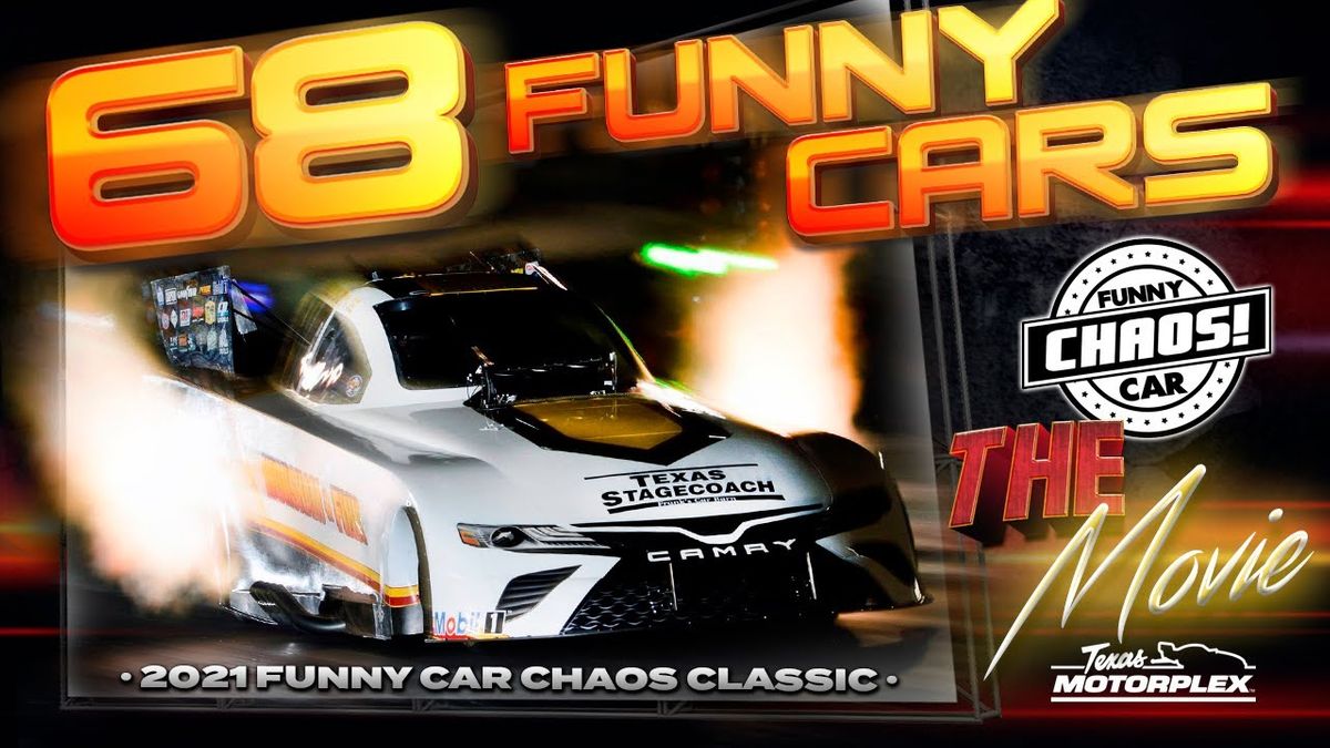 Funny Car Chaos Classic 2 Day Pass, Texas Motorplex, Ennis, March 17