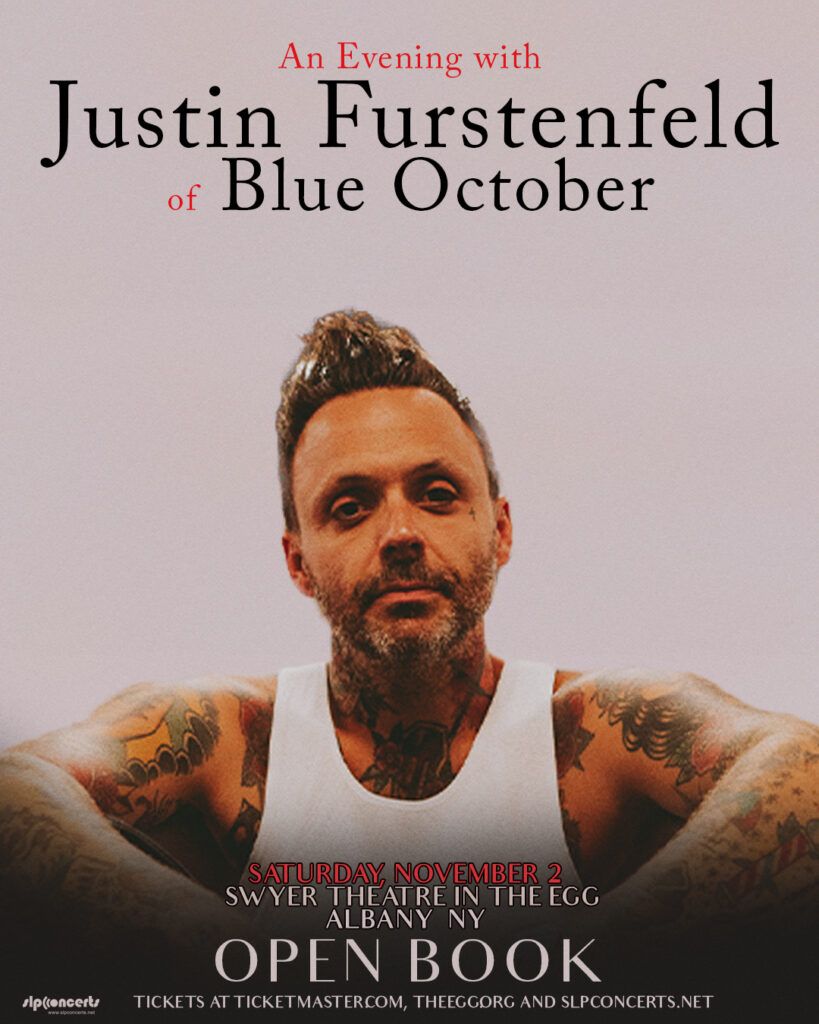 Justin Furstenfeld of Blue October at Crest Theatre - Sacramento, 20 February | Event in Sacramento | AllEvents